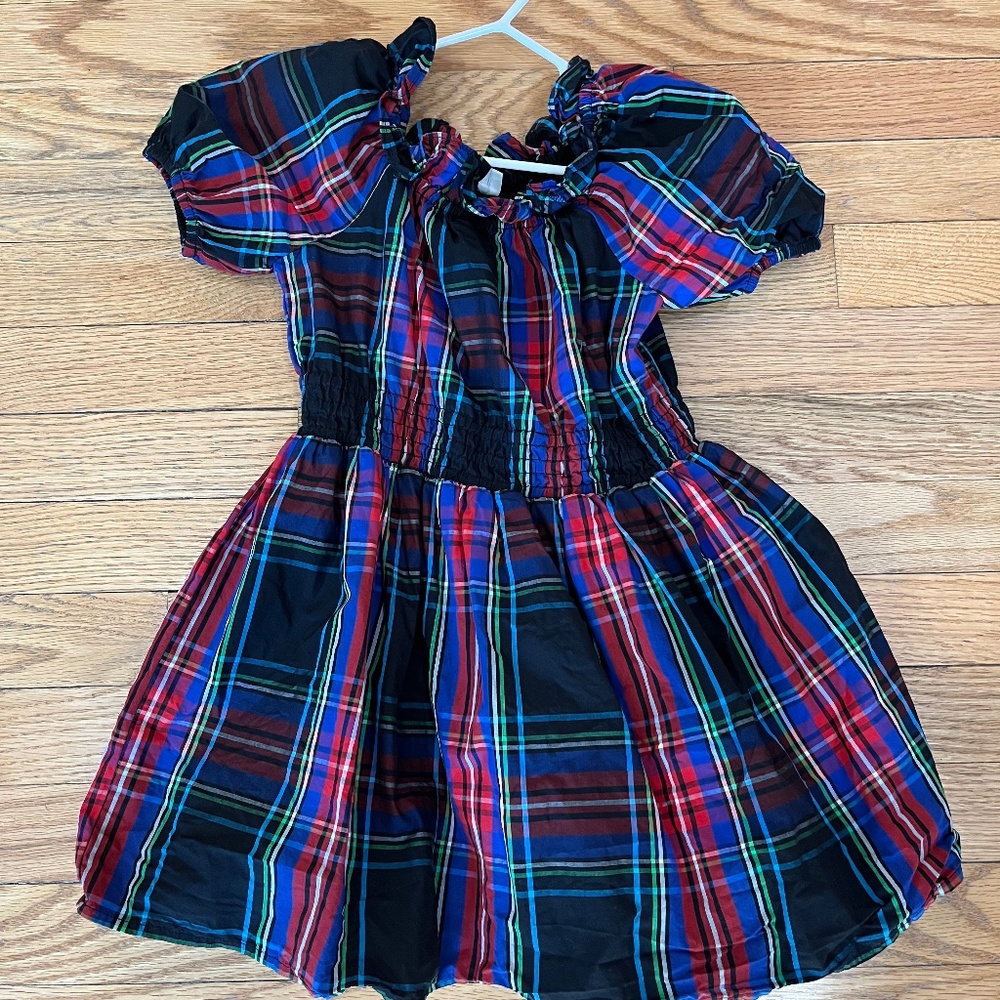 Girls Jcrew Plaid Dress